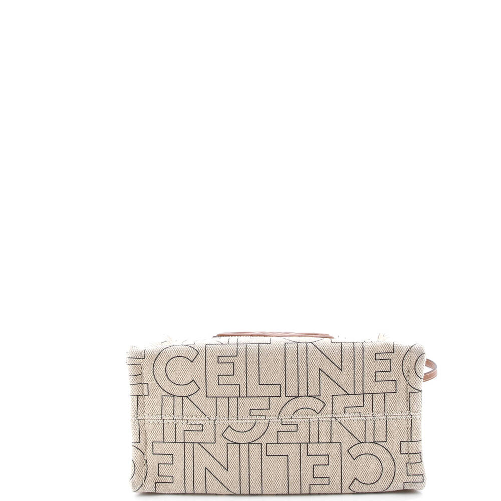Celine Cabas Thais Tote Triomphe #204744C16B - Picture 4 of 7